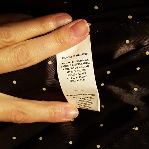 Gray Wool CH Carolina Herrera Jacket - Picture 8 of 8